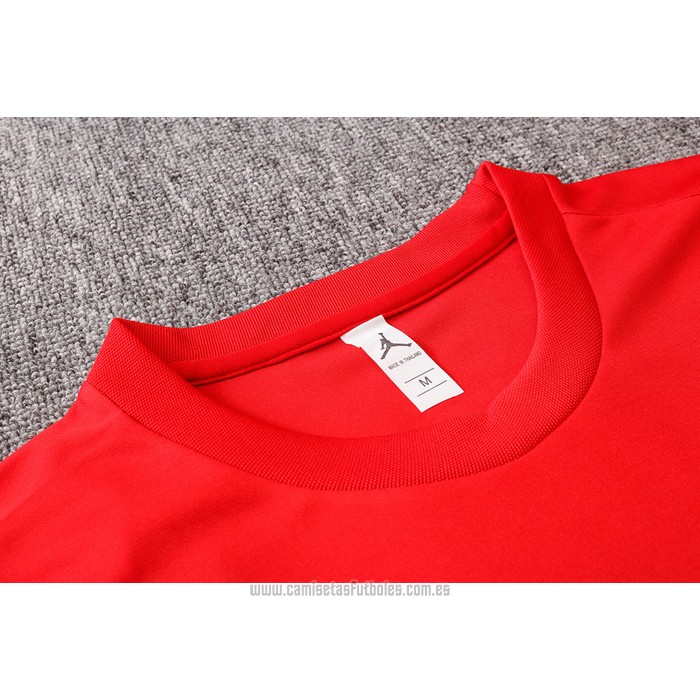 Chandal del Paris Saint-Germain Jordan Manga Corta 2020-2021 Rojo